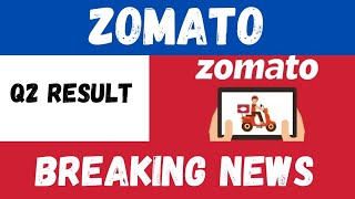 zomato share latest news • zomato share q2 result • zomato share news #trending