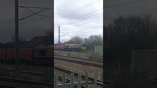 Class 66 on an Aggregate Train #class66 #ews #dbshenker #ecml #shorts