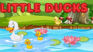 Little Duck's Big Day Out| A Fun Kids Rhyme| duck family