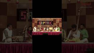 SAPTAK 2022 | Raag Khamaj |  Shehnai Recital by PADMASHRI Pandit Dr.S.Ballesh & Dr. Krishna Ballesh