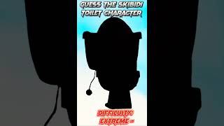 Guess The Skibidi Toilet CHARACTER! (EPISODE 2.) #viral #shorts