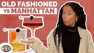 The Differences Between an Old Fashioned and Manhattan