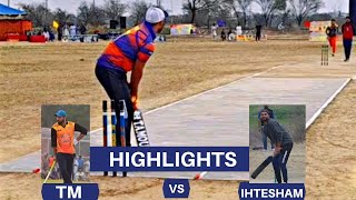 FIGHTING MATCH TAPE BALL CRICKET || TAMOUR MIRZA | TAHIRI PINDI | ZAHEER KALIA VS | IHSTESAM SATII