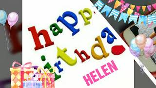 Happy birthday, ate HELEN!