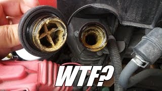 Toyota Tacoma Oil Cap Sludge Build Up | Quick Tip & Fix