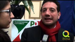 Manifestazione inizio campagna elettorale PD - S. Stefano Quisquina