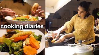 cook with me OUR DINNER ROUTINE | JHATPAT DINNER | SIMORVLOG