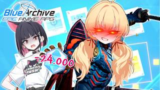 EPIC Yoshimi & Kazusa (Band) Gacha Moments | Blue Archive: Epic Anime rpg