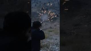 Sks shooting & muzzle flash|#shorts