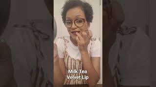 milk tea velvet tint #Romand #velvettint #lip tint  #koreanliptint #earlgreytea