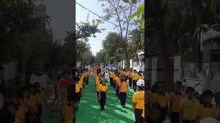 Drill On Republic Day  Part Of Sports Week