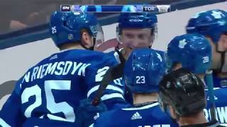 James van Riemsdyk 35th Goal of the Season! 3/28/2018 (Florida Panthers at Toronto Maple Leafs)