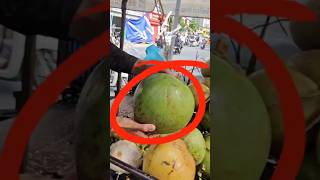 WOW! Green and Young Coconut Fruit Cutting Skills. #coconut #satisfying #shorts #fresh #short