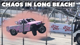 HUGE CRASH at The Long Beach Grand Prix!