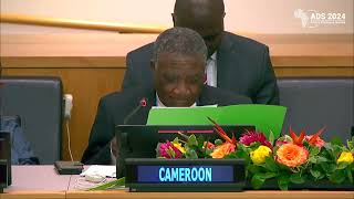 Cameroon's Permanent Representative speaks at the High-level Policy Dialogue of the ADS 2024