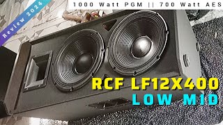 Review Speaker RCF LF12X400 LOW MID