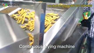 continuous fryer machine in Vietnam|Continuous frying equipment|potato chips french fries fryer