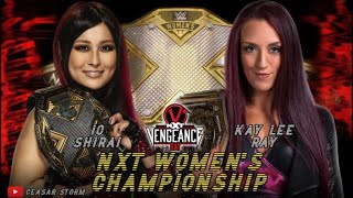 WWE 2K22 Universe Mode - Vengeance Day: Io Shirai vs. Kay Lee Ray Video Package