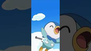 Ash and Piplup jumped into a cold hot spring