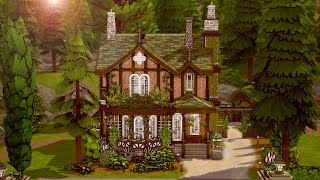 Whimsical Witchy Home 🧹🔮 | Sims 4: Stop Motion Build [No CC]