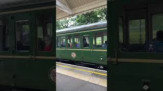 Bubblecar departing Stanhope station. See @WeardaleTrains for full length videos #trains #railway