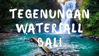 Bali - Tegenungan Waterfall!