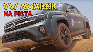 Teste da nova VW AMAROK na pista