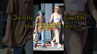 Jennifer Lopez with her daughter Emme #shorts #jenniferlopez #benaffleck #jlo