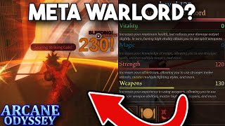 The BEST stats for WARLORD | Arcane Odyssey