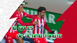 NECAXA - 10 Goles de Último Minuto