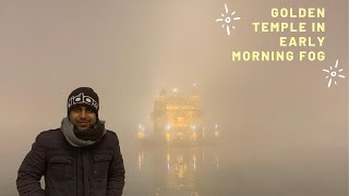 Golden Temple in early morning fog | Sri Harmandir Sahib | Amritsar