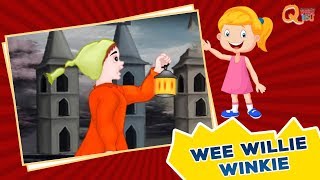 Animated Nursery Rhymes | Wee Willie Winkie | Hickory Dickory Dock | Quixot Kids