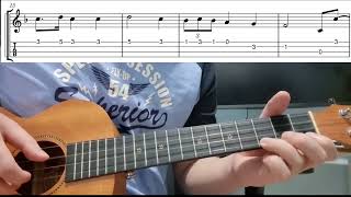 La Donna e Mobile - Easy Beginner Ukulele Tabs With Playthrough Tutorial Lesson