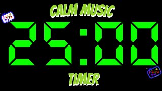 25 MUNUTE TIMER WITH CALM MUSIC