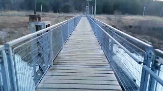 On top of a dam in Iceland