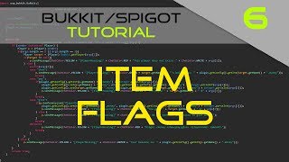 Minecraft Bukkit/Spigot Plugin Tutorial #6: ItemFlag