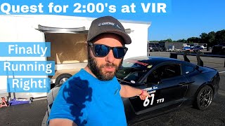 My GT350 Finally Doesn't Suck! 2:00's at VIR?!