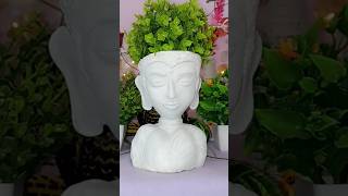 Diy Buddha face Planter using plastic bottle #diy #shortvideo #planter #shorts #viral #short #buddha