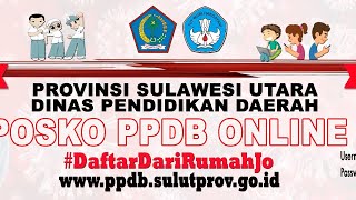 Posko PPDB Online Dinas Pendidikan Daerah Prov. Sulut