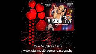 Melodias tocadas no Programa Music in love  by Sandra Regina