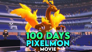 100 Days in Minecraft Pixelmon Mod - FULL MOVIE