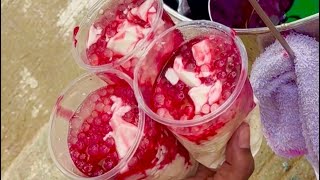 YUMMY STRAWBERRY TAHO #streetfood #philippines