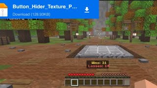 NO BUTTON LIKE PC MINECRAFT ADDON(Button Hider 1.20-1.21+)