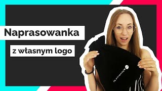 Naprasowanka z własnym logo ploter Portrait 3 - DIY