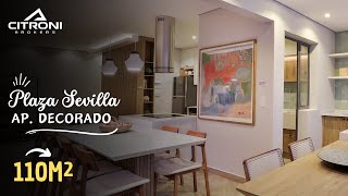 Decorado Plaza Sevilla | 110m² com 2 ou 3 suítes