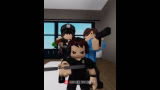 POV: He tried robbing the WRONG FAMILY😂#robloxshorts #roblox #brookhavenfunny #trending #robloxedit