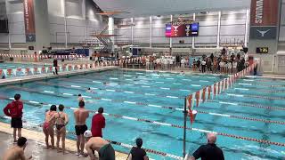 University of Texas Women Vs NC State  100 Breast Duel Meet Friday January 27 2023 Swimming