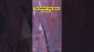 Rust Console (Fastest way down Dome)