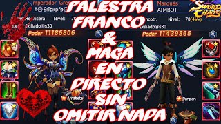 palestra en vivo con personaje franco y maga ~Sword of chaos