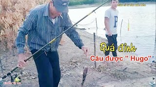 ''SỐC'' Câu cá bằng mồi câu đơn giản, giật cá lia lịa| Câu cá Bàu Hốc Đèo|| Cậu Ấm Tây Sơn